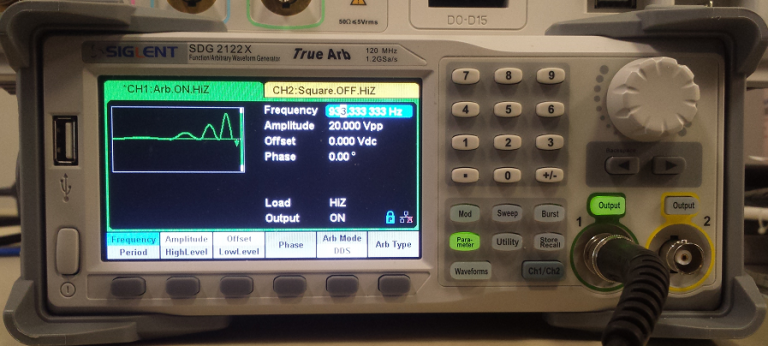 Custom waveforms using EasyWave and CSV Templates - Siglent